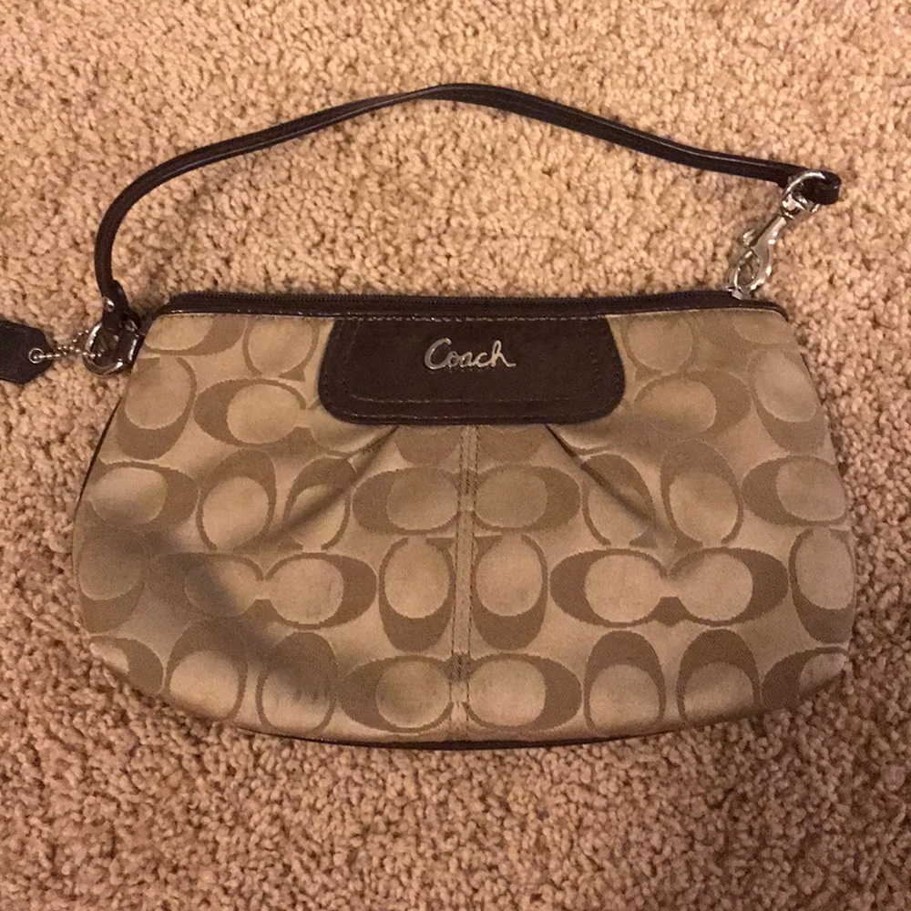 Authentic Coach Wristlet